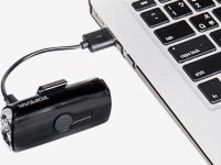 Фонарь для велосипеда на шлем габаритный Topeak HeadLux Dual USB (черный)