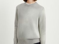 Джемпер прямого силуэта из термоткани