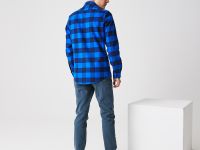 Мужская клетчатая рубашка Lacoste Slim Fit