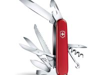 Нож перочинный Victorinox Huntsman, сталь X55CrMo14, рукоять Cellidor®, красный, 15 функций, 91мм