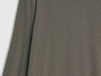 Джемпер с имитацией футболки, Коричневый