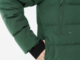 Мужская утеплённая куртка Lacoste с капюшоном