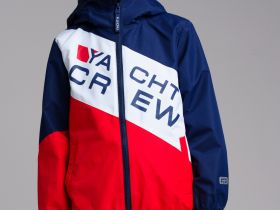 Куртка текстильная с полиуретановым покрытием для мальчиков (ветровка)