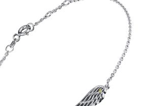 Браслет из серебра с бриллиантом э0601бр07178300