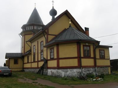 Здание Никольской церкви Сердобольского погоста (деревянное)
