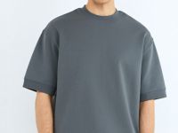 Футболка из плотного хлопка, Серый