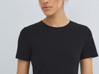 Базовая футболка из хлопка, Черный