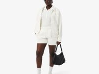 Женские хлопковые шорты Lacoste из пике