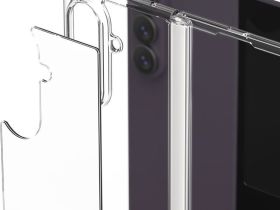 Чехол Araree Duple 360 для Galaxy Z Fold8 Ultra прозрачный