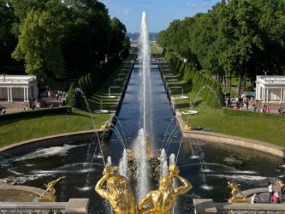 Великолепный Петергоф: Большой дворец, Малый дворец, парк, фонтаны