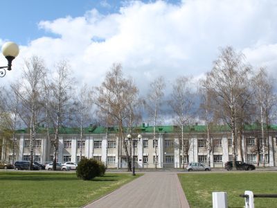 Хирургический и терапевтический корпуса городской больницы