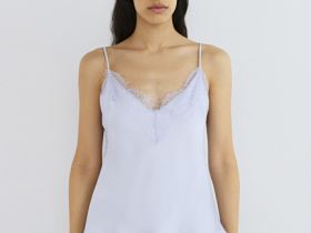 Топ с кружевом, Фиолетовый