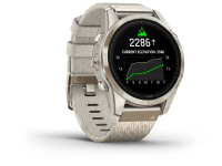 Смарт-часы Garmin Epix Pro Gen 2 42mm Sapphire Soft Gold with Nylon Band (010-02802-20)