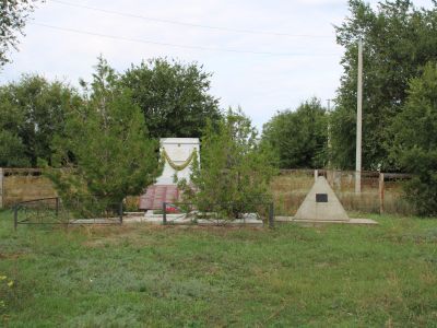 Братская могила советских воинов, погибших в период Сталинградской битвы