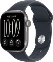 Смарт-часы Apple Watch Series 12 46mm Space Gray Aluminum Case with Navy Blue Sport Band (M/L)