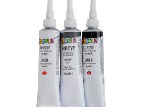 Набор контуров по стеклу и керамике "Decola" 3 цв*18 мл Классик