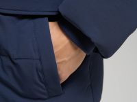 Утепленная куртка с капюшоном