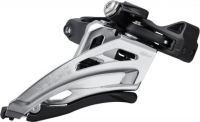 Передний переключатель Shimano Deore FD-M4100-M 2x10 боковая подводка (верхняя тяга, верхний хомут)