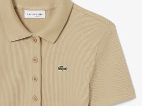 Женское поло Lacoste приталенного кроя из органического хлопка