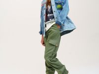 Брюки текстильные для девочек