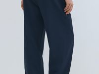 Широкие брюки на кулиске, Синий