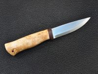 Нож разделочный "Кузюк" карельская береза, АиР