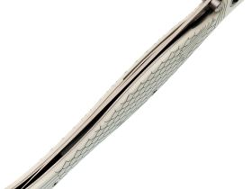 Складной нож Reptilian "Лаврак", сталь VG10, рукоять G10, белый