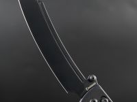 Складной нож Daggerr Begemot Slim All Black, сталь VG-10, рукоять G10