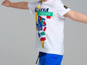 Комплект трикотажный для мальчиков: фуфайка (футболка), шорты