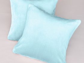 Наволочка декоративная Supersoft, голубая