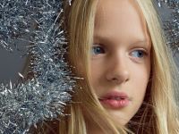 Платье на бретелях с бантами для девочек, Черный