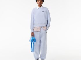 Женские спортивные брюки Lacoste из хлопка