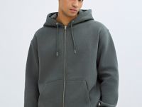 Базовая толстовка на молнии, Зеленый