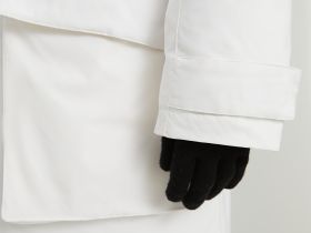 Пальто утепленное с утиным пухом