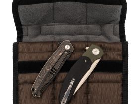 Сумка для 6 ножей с замком KTB, хаки