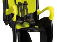 Детское велокресло TIGER BELLELLI (черный / белый крепление на подседельную трубу)