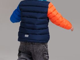 Куртка детская текстильная с полиуретановым покрытием для мальчиков