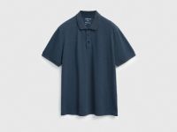 Футболка-поло, Синий