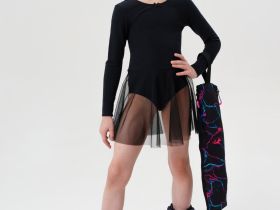 Чехол текстильный для  гимнастических булав для девочек