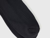 Носки в рубчик, Черный