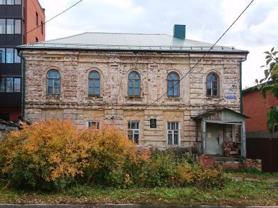 Дом мещанина Я.Г.Кравца, где в 1889-1890-х гг. размещалась синагога. Построен по проекту 1889 г.