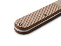 Складной нож LionSteel Barlow Slim Roundhead, сталь M390, рукоять микарта