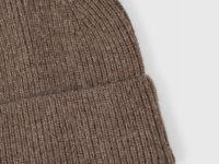 Шапка с отворотом, Коричневый
