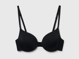 Бюстгальтер с формованными чашками, Черный
