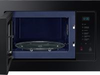 Встраиваемая микроволновая печь Samsung MS23A7118AK/BW, 23 л черное стекло
