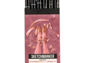 Набор маркеров Sketchmarker "Brush Pro Skin Set v.1 6 цв. в картонной упаковке
