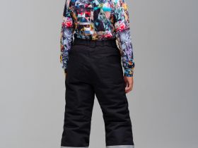 Брюки текстильные с полиуретановым покрытием для мальчиков