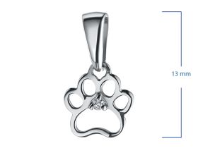 Подвеска из серебра э0612пд04200824