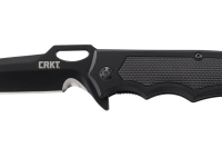 Складной нож CRKT 7050 Septimo, сталь 8Cr13MoV Black Oxide Finish Combo Edge, рукоять алюминий/резиновые вставки