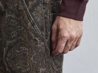 Свободные джинсы из твила с орнаментом Глория Джинс